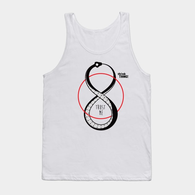 Snake - trust me Tank Top by oppositevision